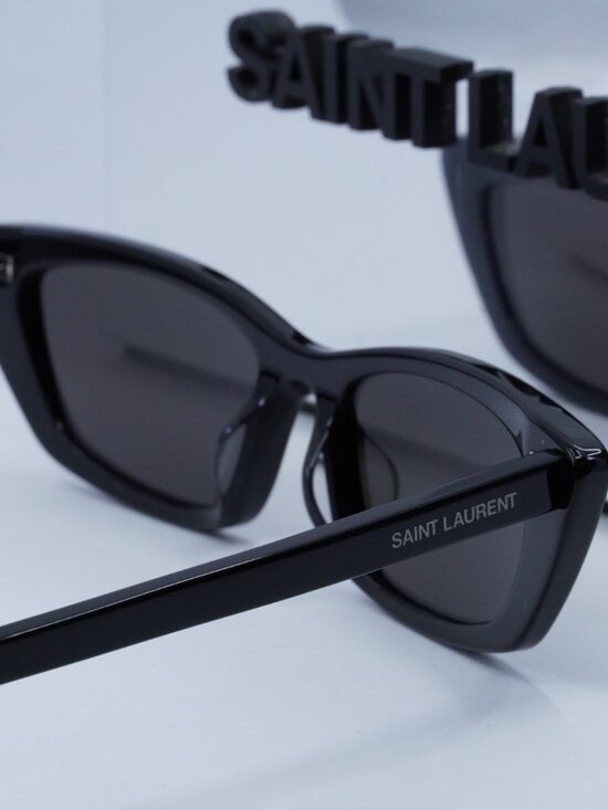 Saint Laurent SL277 009 Cat Eye Sunglasses - Black main image 8